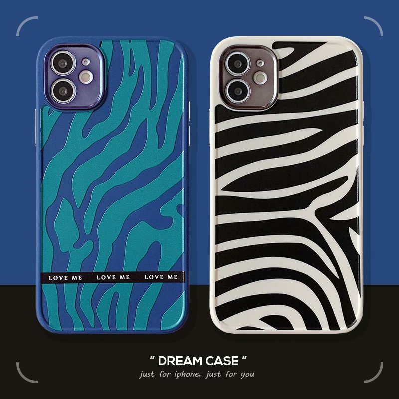 Ốp Lưng Mềm Họa Tiết Sọc Ngựa Vằn Cho Iphone 12pro Max 12mini 11pro Max X Xs Max Xr Se 2020 7 8 Plus | BigBuy360 - bigbuy360.vn