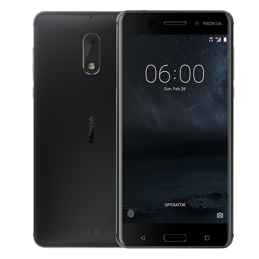 [Trả góp 0%] Điện Thoại Nokia 6 - Silver - Hàng Chính Hãng | BigBuy360 - bigbuy360.vn