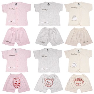 Combo 3 Bộ quần áo cho trẻ sơ sinh chất cotton thoáng mát cho bé từ 4-12kg BSSL ( quần áo trẻ sơ sinh ) KIBA Fashion