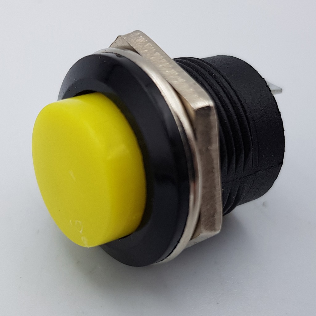 Nút nhấn nhả R13-507 16mm màu đỏ, màu xanh, màu vàng (Màu sắc tùy chọn)