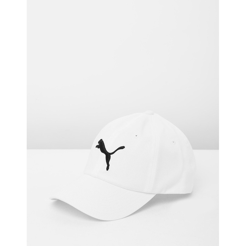 Nón Puma ESS Cap (Trắng/ Đen) - Chính hãng