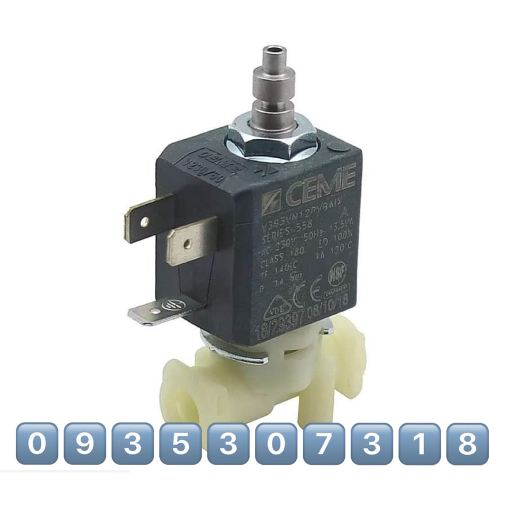 Van Điện Từ CEME V393 3/2 AC230V - Linh Kiện & Phụ Kiện Máy Pha Cà Phê Chính Hãng - Nhập từ Ý