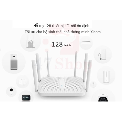 [Mã 159ELSALE hoàn 7% đơn 300K] Bộ phát sóng wifi Router Xiaomi Redmi AC2100