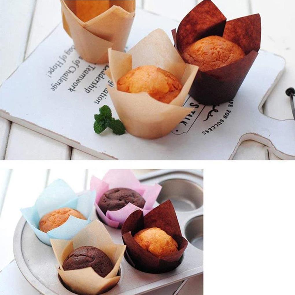 Set 150 Cốc Làm Bánh Muffin Mini Dành Cho Tiệc Cưới / Sinh Nhật