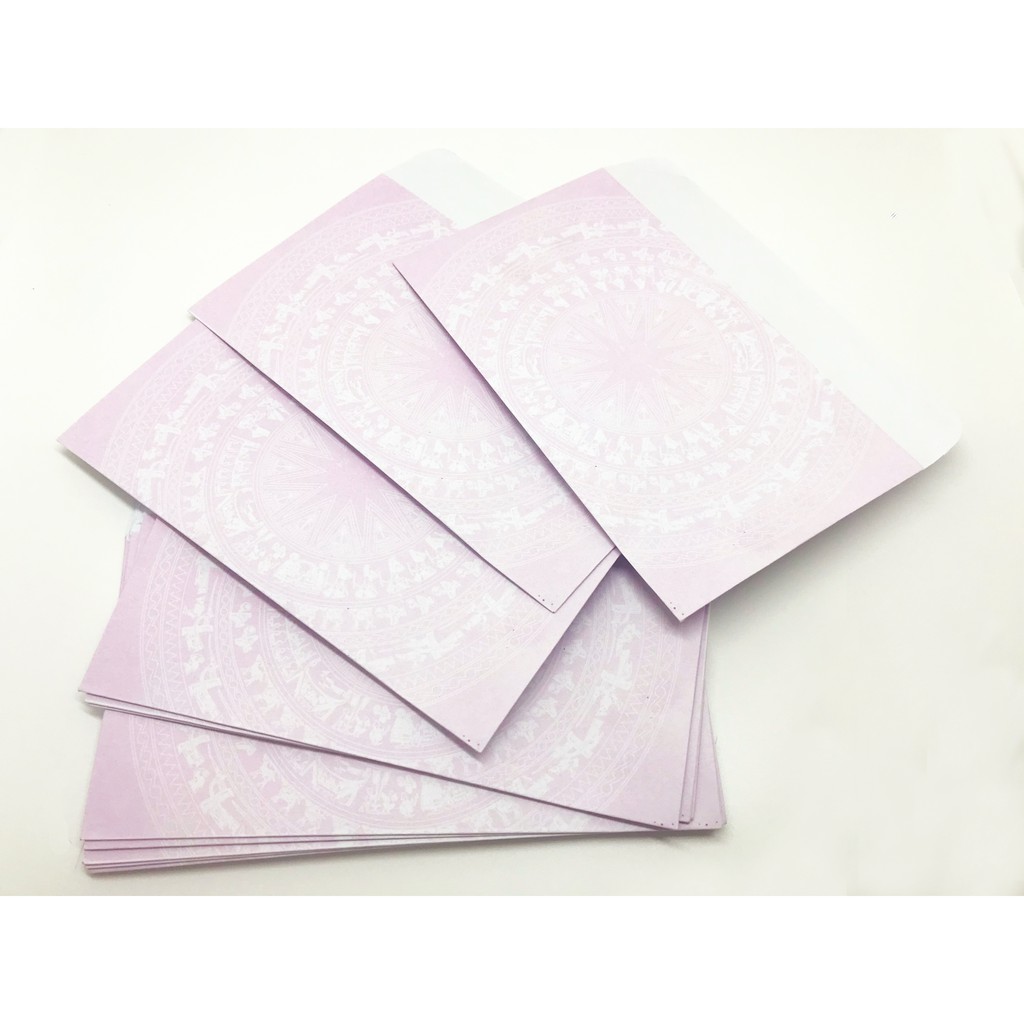 50 Phong Bì Trống Đồng - Phong Bì Thư - Bao Thư