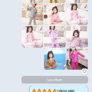Bộ pijama cho bé