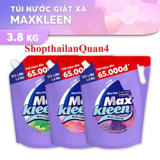 Nước giặt xả Max kleen Túi 3.8kg/3.6kg