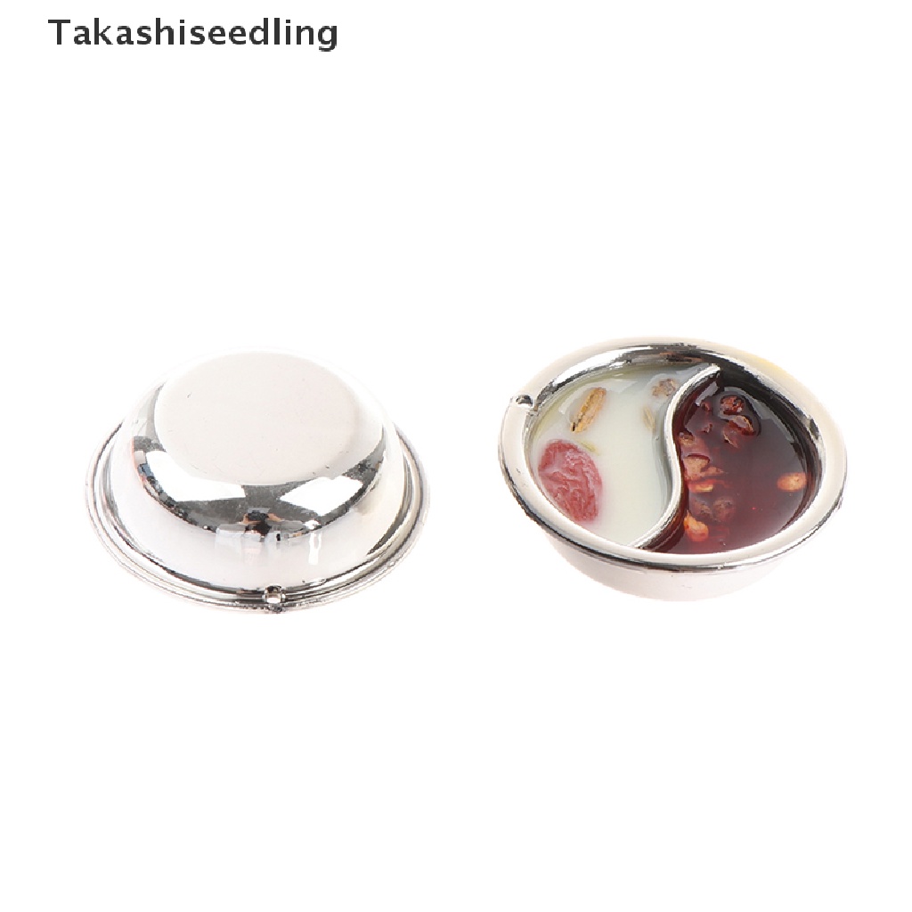 Mô Hình Nồi Lẩu 2 Trong 1 Tỉ Lệ 1 / 12 Trang Trí Nhà Búp Bê