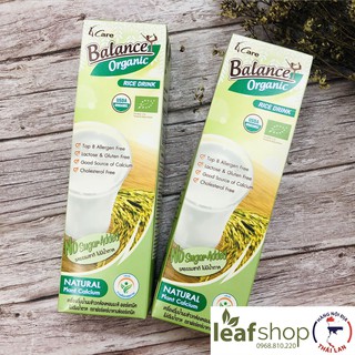 Sữa gạo Balance Organic không đường 1L