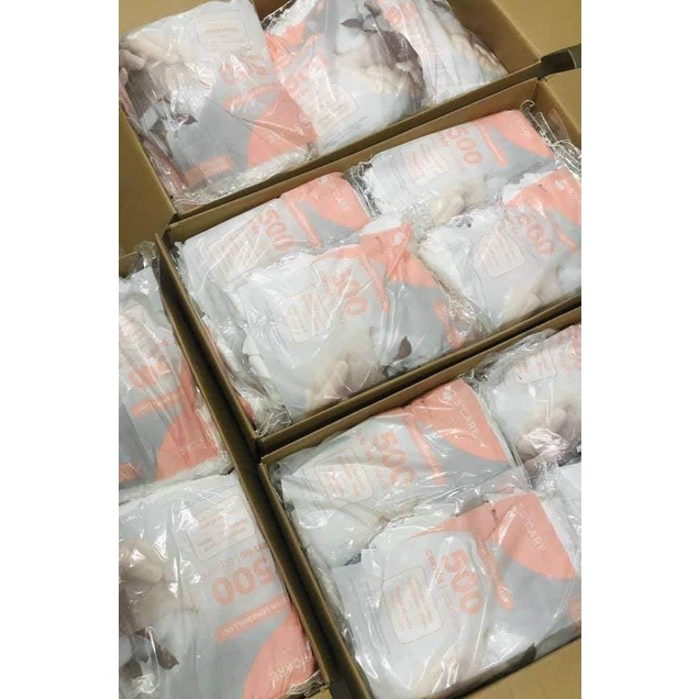 Bịch bông tẩy trang cao cấp của Pháp Scare 100% cotton 500 miếng , giá 140k