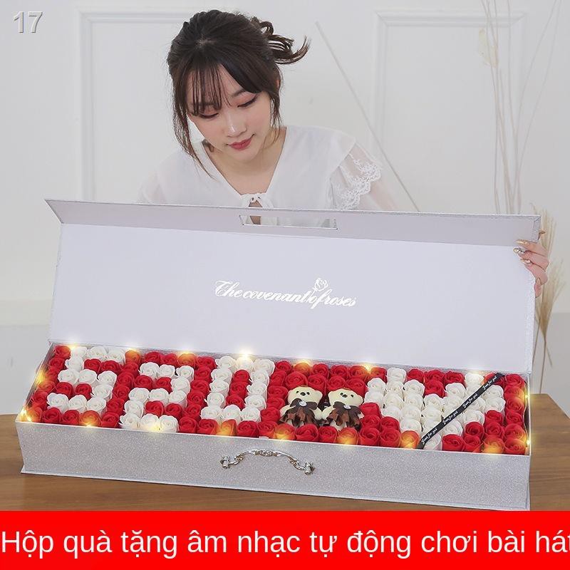 Ngày của valentine quà tặng bạn gái vợ món sinh nhật phân bón xà bông hoa bó hồng