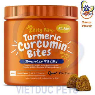 Viên nhai Nghệ Zesty Paws - Turmeric Curcumin Bites
