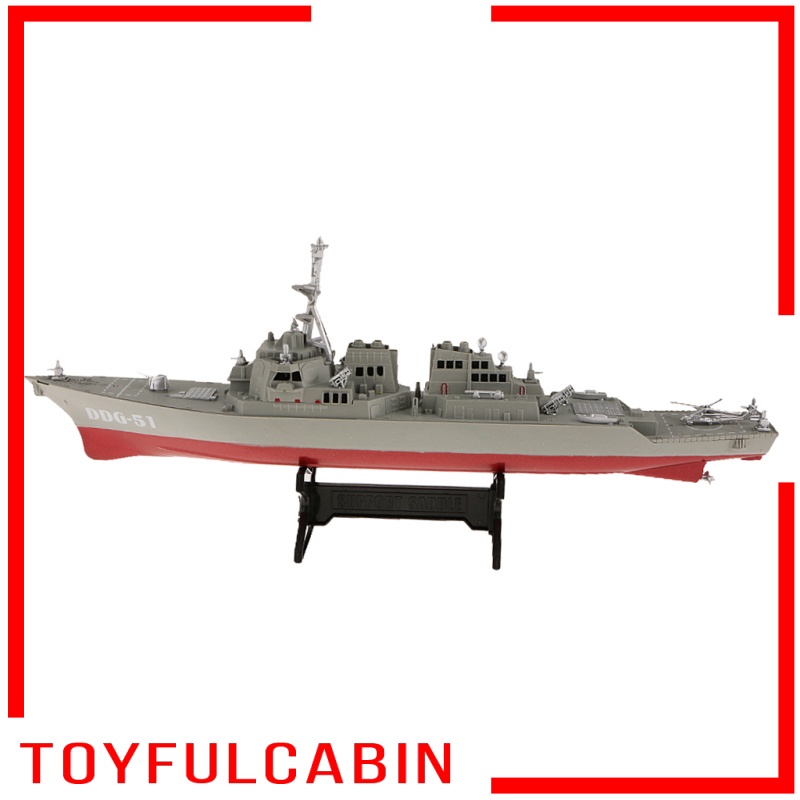 Mô hình tàu chiến bằng nhựa tỉ lệ 1:350