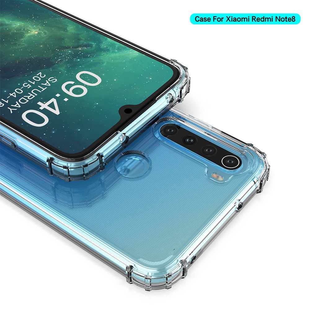 Ốp lưng Redmi K40 Gaming K30 Ultra Note 7 Note 8 Note 9s Note 9 Promax Note 10 K20 Pro F3 F4 GT K50 Pro+ trong suốt