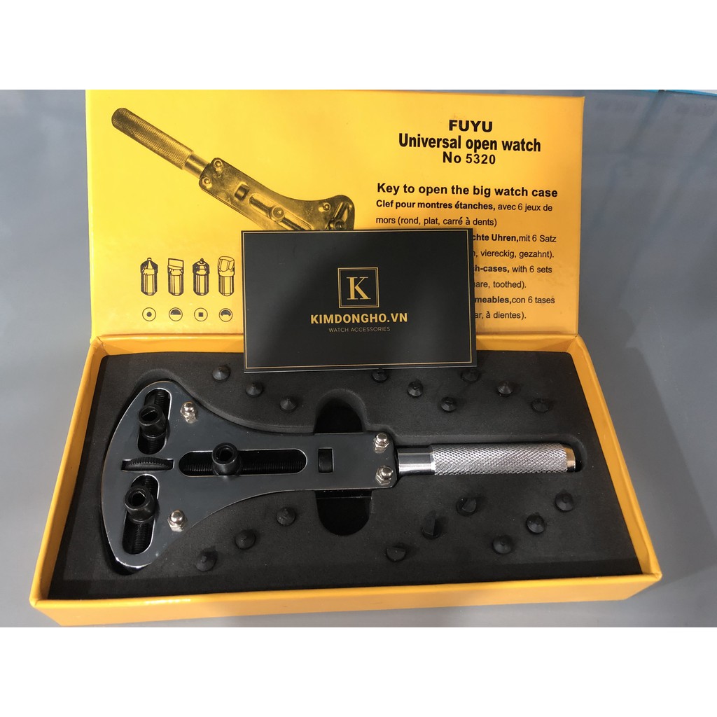 GIÁ CỰC SỐC Dụng cụ compa 3 chấu mở đáy xoáy cho đồng hồ có đầu thay dụng cụ sửa chữa đồng hồ