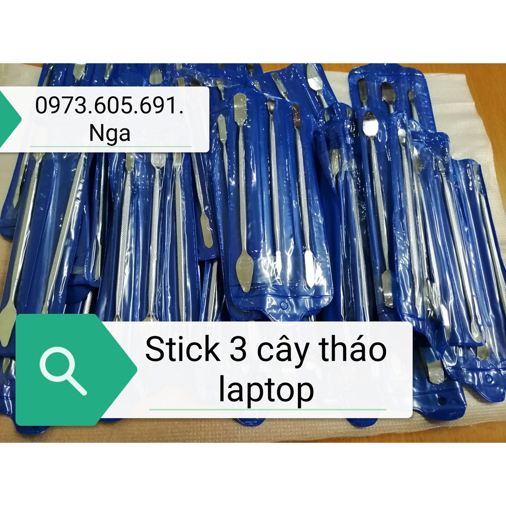 Stick 3 cây Tháo Laptop, Macbook, Điện thoại