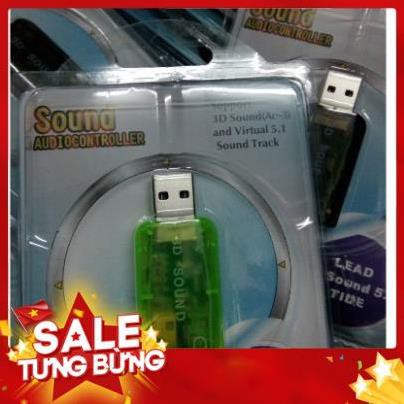 [Hàng loại 1] Usb ra sound 3D 5.1 ra âm thanh -PC