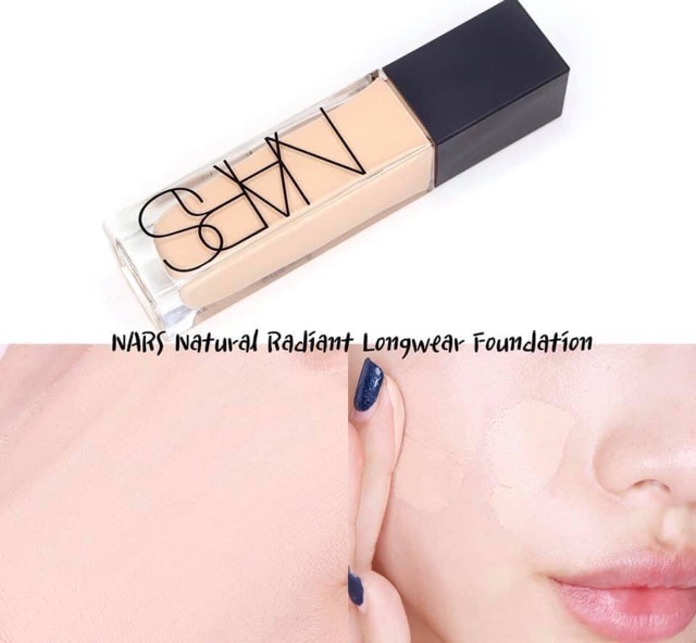 Kem nền Nars Natural Radiant Longwear Foundation 30ml fullbox.