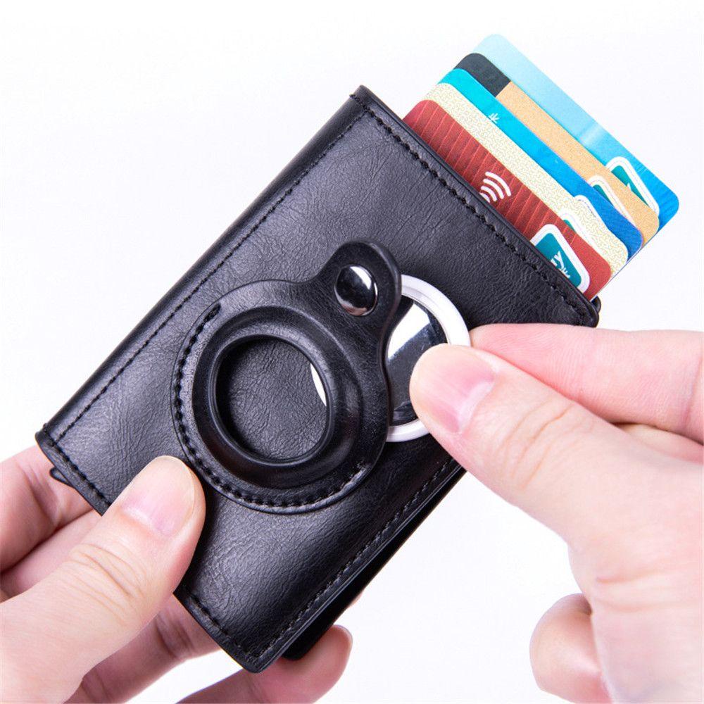 Ví Da PU MIHAN1 Nhiều Ngăn Đựng Thẻ Tín Dụng RFID Chống Trộm Cho Nam Và Nữ