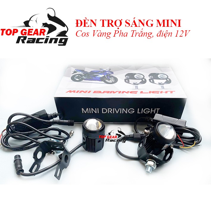 ĐÈN TRỢ SÁNG MINI 2 CHẾ ĐỘ- TẶNG KÈM CÔNG TẮC - COS VÀNG, PHA TRẮNG