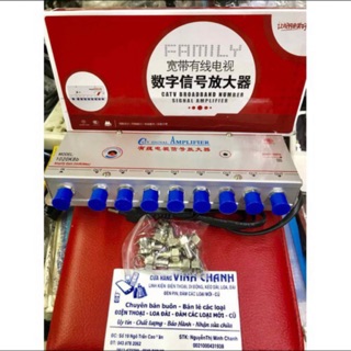 Bộ chia truyền hình cáp 1 ra 8 cổng
