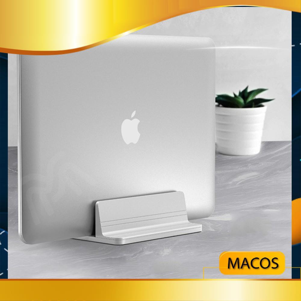 Giá đỡ đế kẹp để Macbook Laptop máy tính bảng Ipad Surface dạng đứng bằng nhôm nguyên khối - lapt