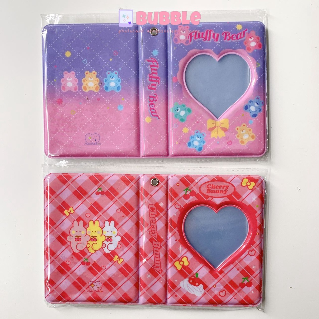 Collect book Hàn tim radiant album ảnh loang màu tím hồng sổ ảnh sổ đựng card binder để photocard thẻ bài Kpop Anime