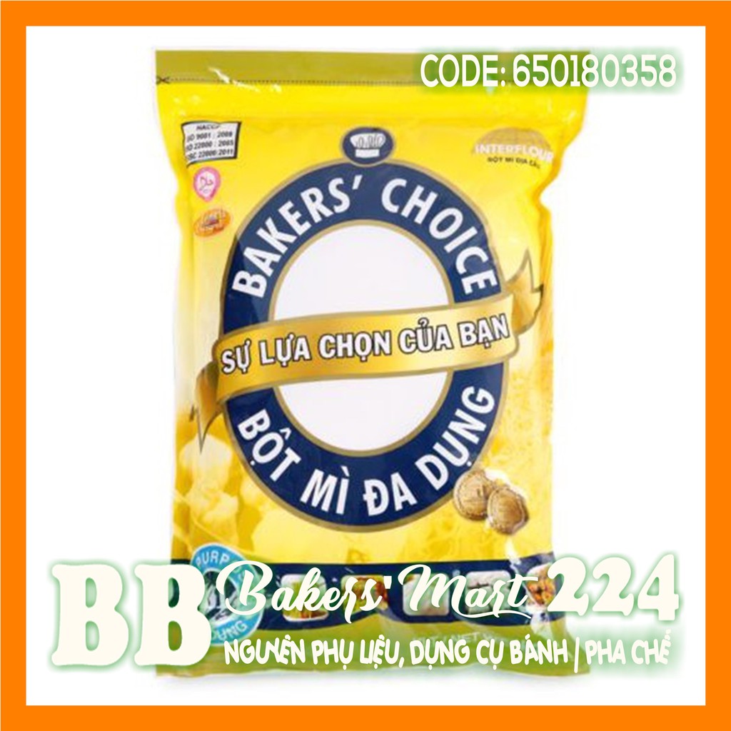 CHOICE 11 - Bột mì đa dụng Bakers' Choice số 11 (All purpose flour) - 1kg