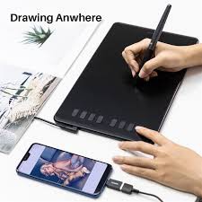 Bảng vẽ Kỹ thuật số Huion H950 loại lớn với bút cảm ứng không dùng pin cho thiết bị điện thoại và PC