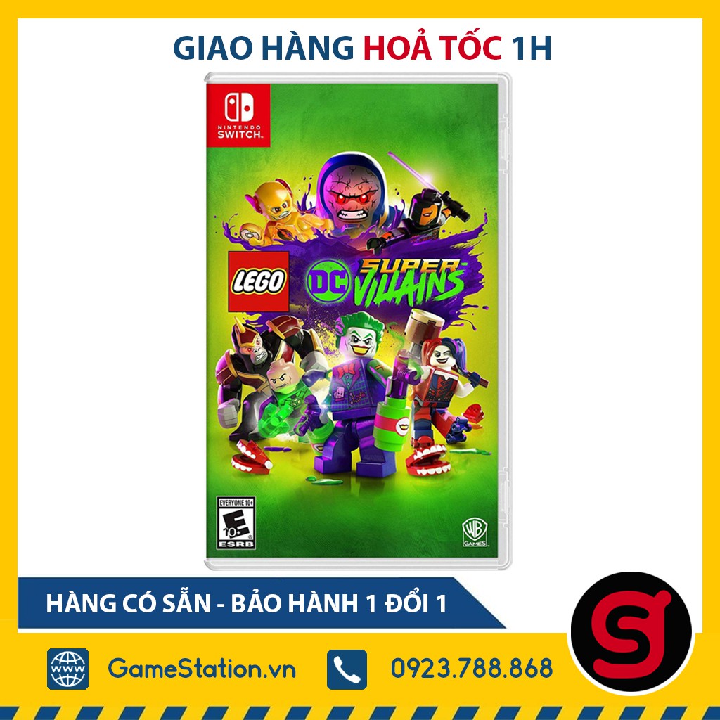 Game Lego DC Super-Villians - Cho Máy Nintendo Switch