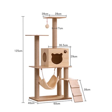 [IB đòi quà]Cattree cho mèo Cat tree cho mèo nhà cây cho mèo,giảm stress thế mạng cho bộ sofa nhà bạn