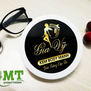 Tem dán hủ kem body handmade