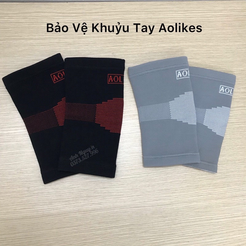 Bảo Vệ Khủy Tay Thể Thao Chính Hãng Aolikes (1 Đôi)