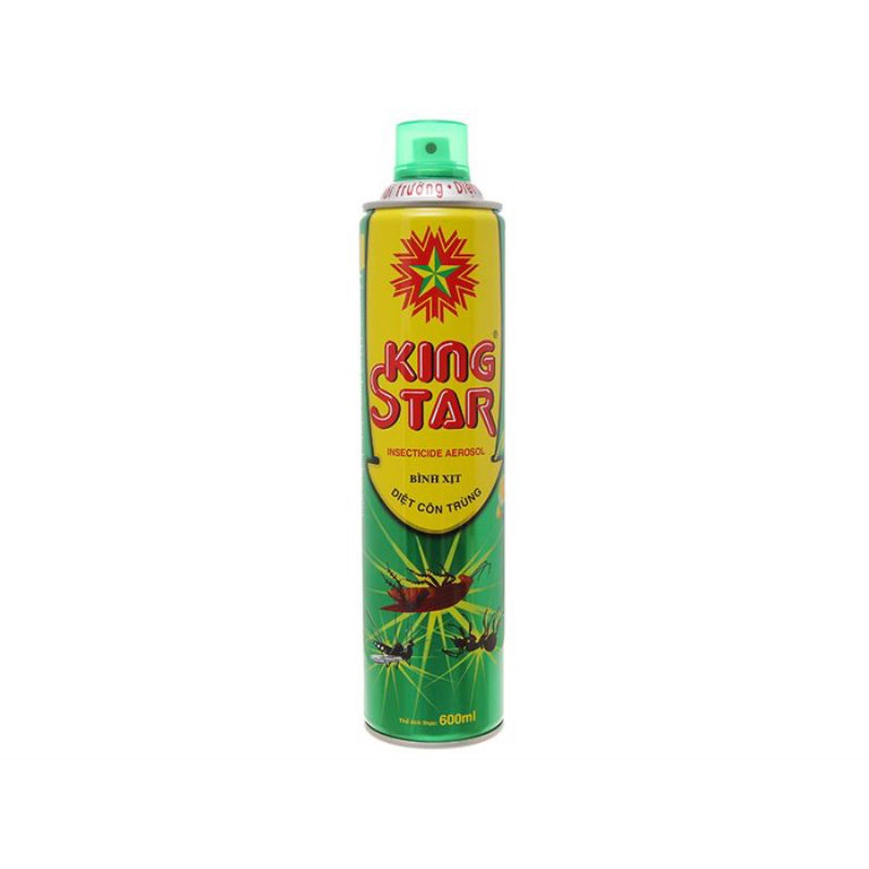 Bình xịt côn trùng King Star hương chanh 600ml