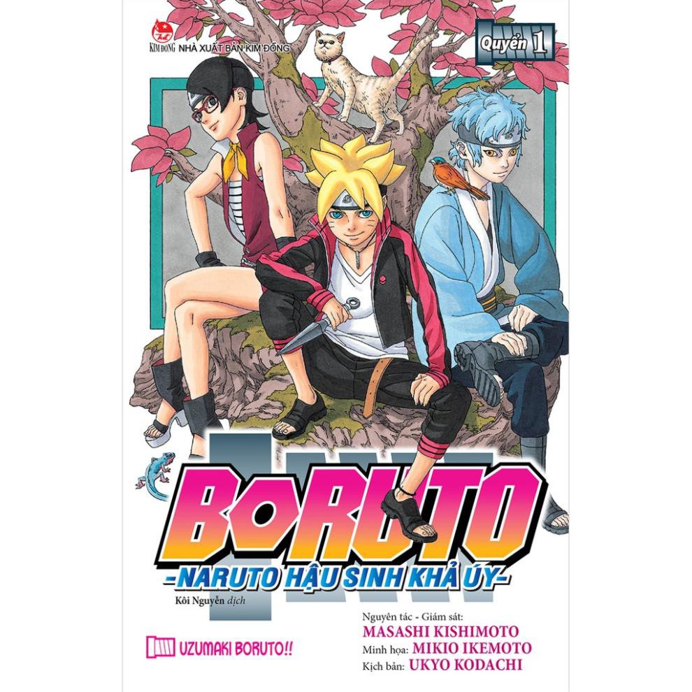 Truyện tranh Boruto - Tập 1 - Naruto Hậu sinh khả úy - NXB Kim Đồng