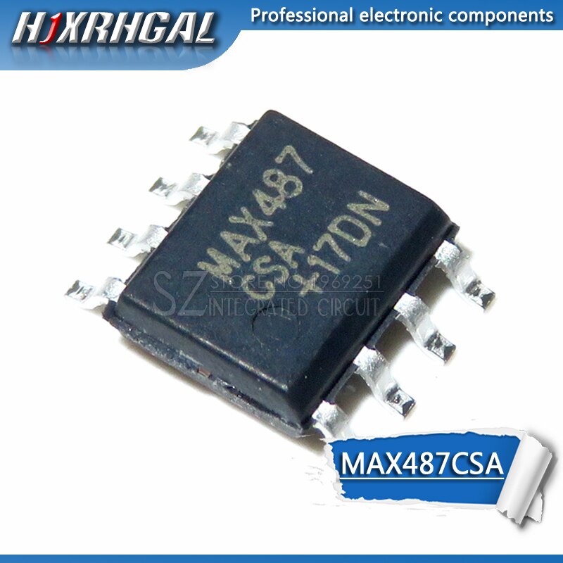 Bộ 50 Linh Kiện Thu Phát Max487Cs Sop8 Max487 Ic Rs-485 / Rs-422