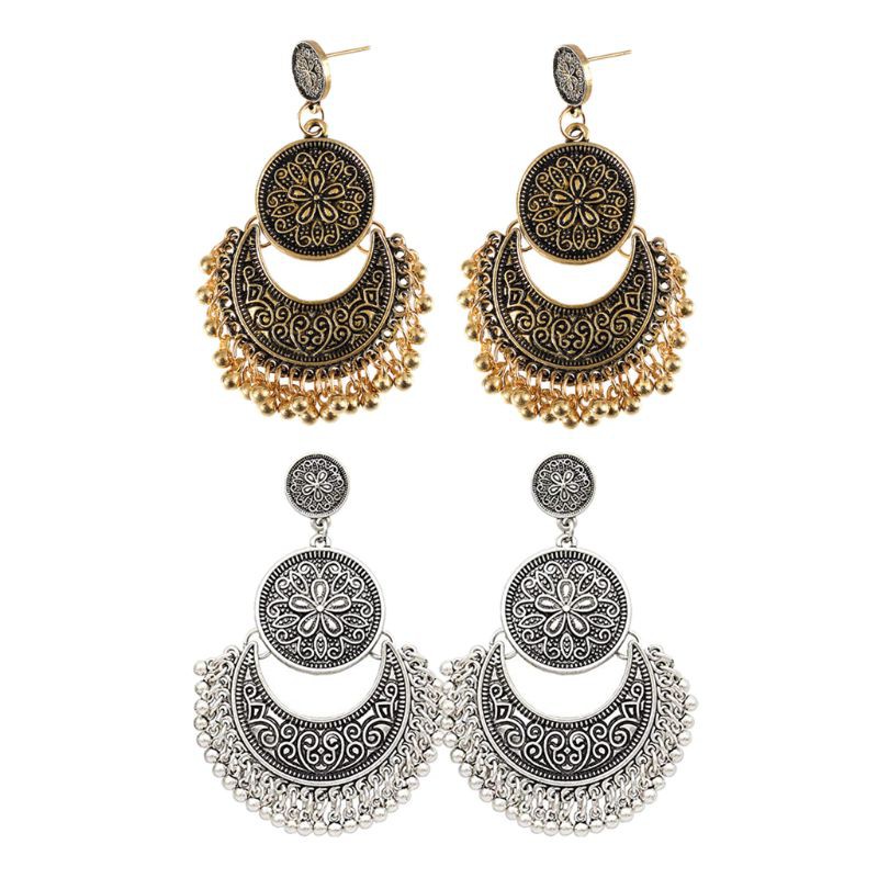 Khuyên tai nữ trang dáng dài tạo hình độc đáo