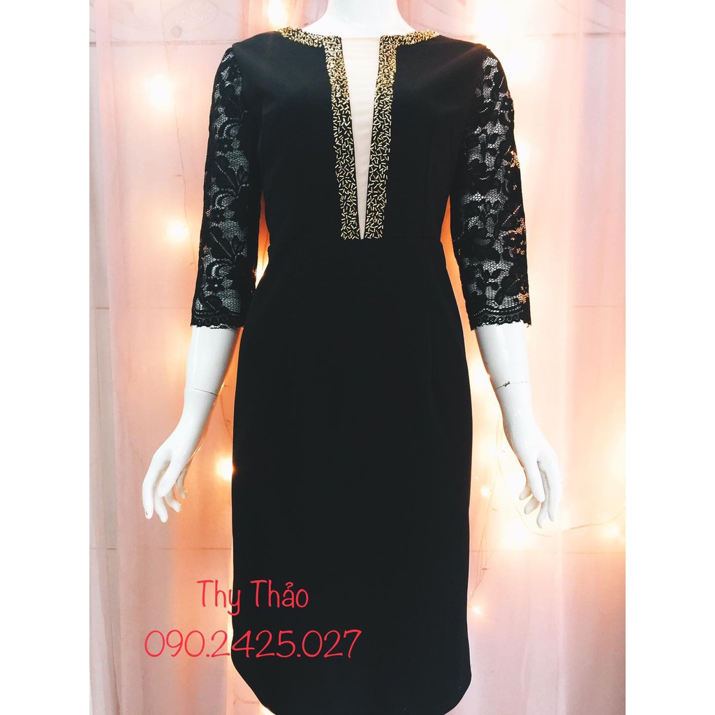 Đầm trung niên nữ thiết kế cao cấp