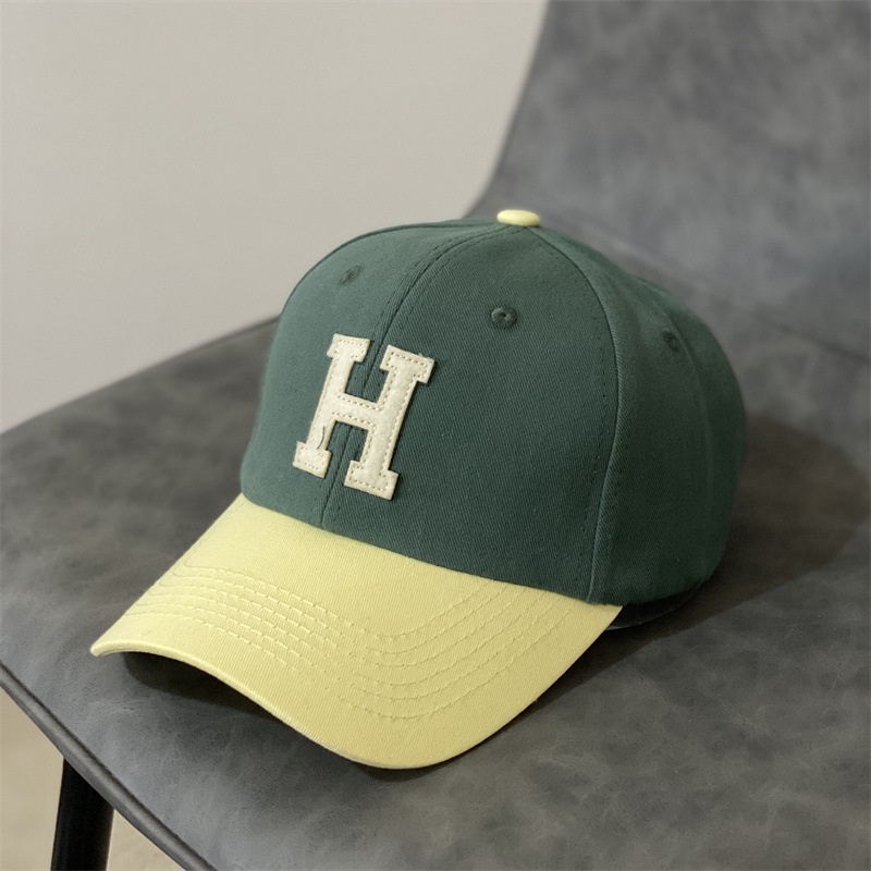 Mũ lưỡi trai ❤️ Nón thêu chữ H phong cách Ulzzang form unisex nam nữ