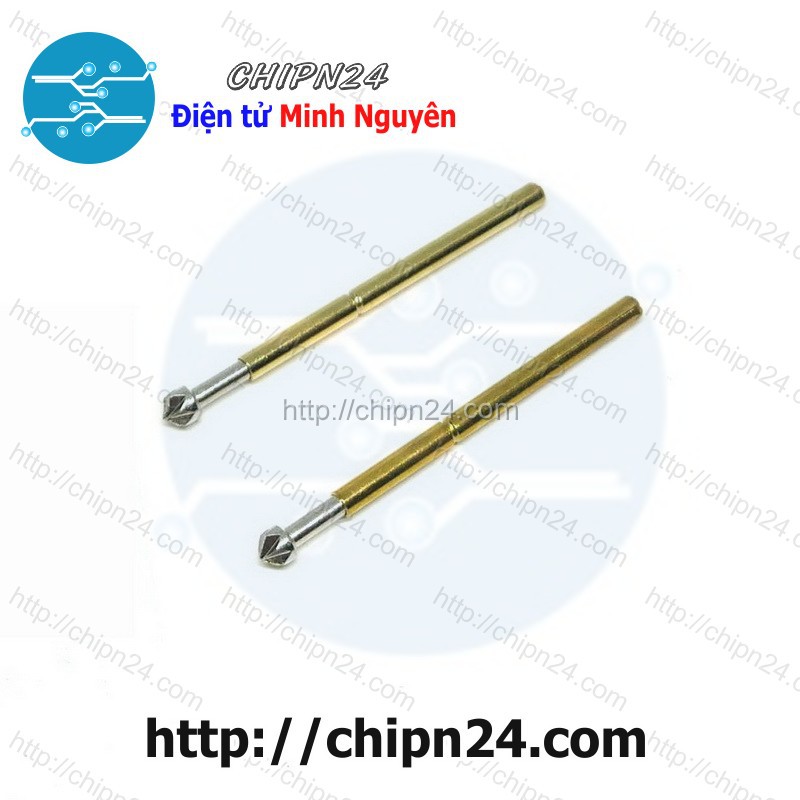 [3 CÂY] Kim test mạch P160-LM3, đường kính 1.36mm, đường kính đầu kim 1.8mm, đầu hình viên kim cương