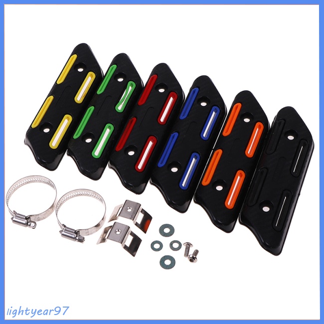 Ốp Bảo Vệ Ống Pô Cách Nhiệt Chống Bỏng Cho Xe Mô Tô CRF