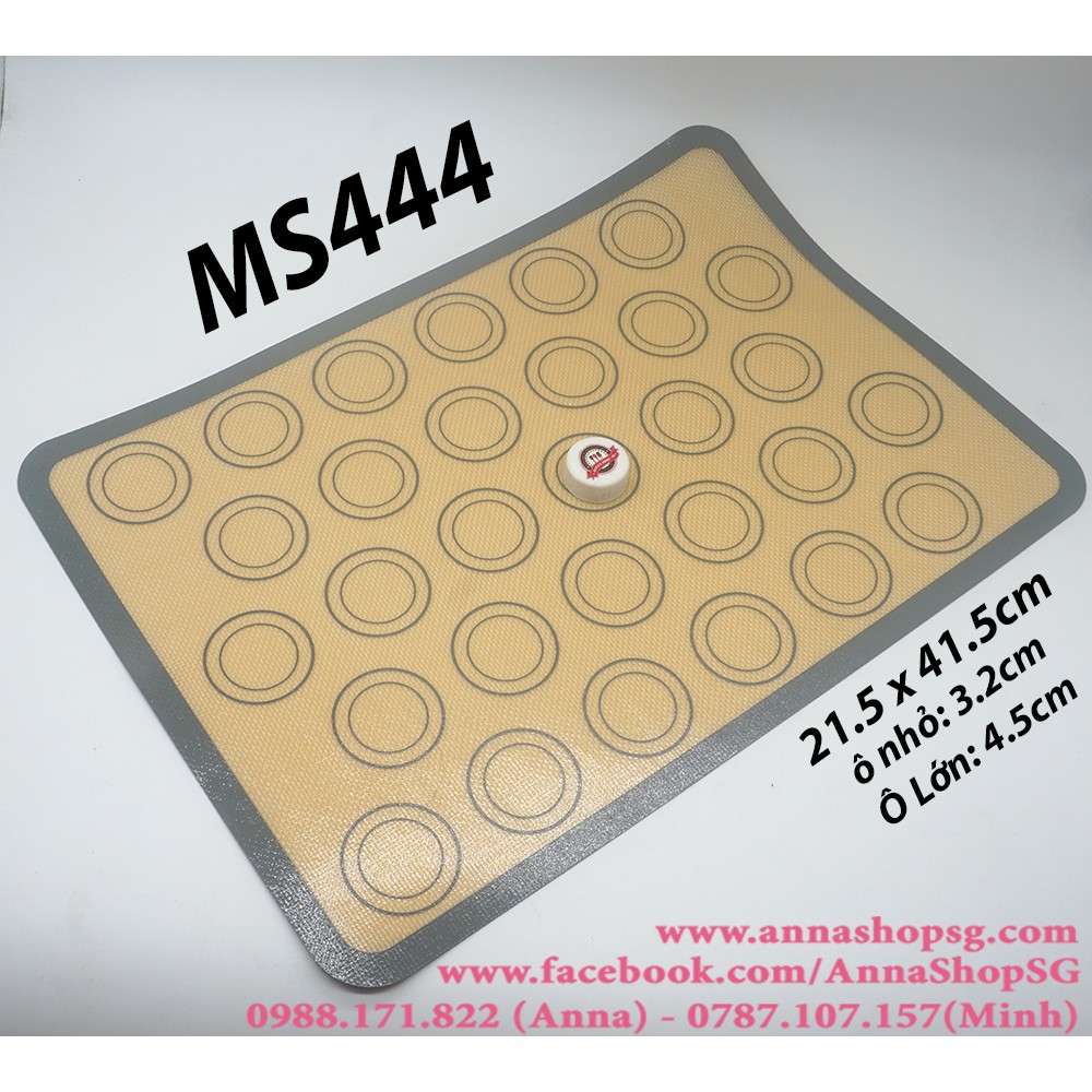 MS444 MAT SỢI THỦY TINH MACARON XANH