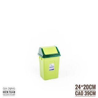 THÙNG RÁC NẮP LẬT NHỎ DUY TÂN
