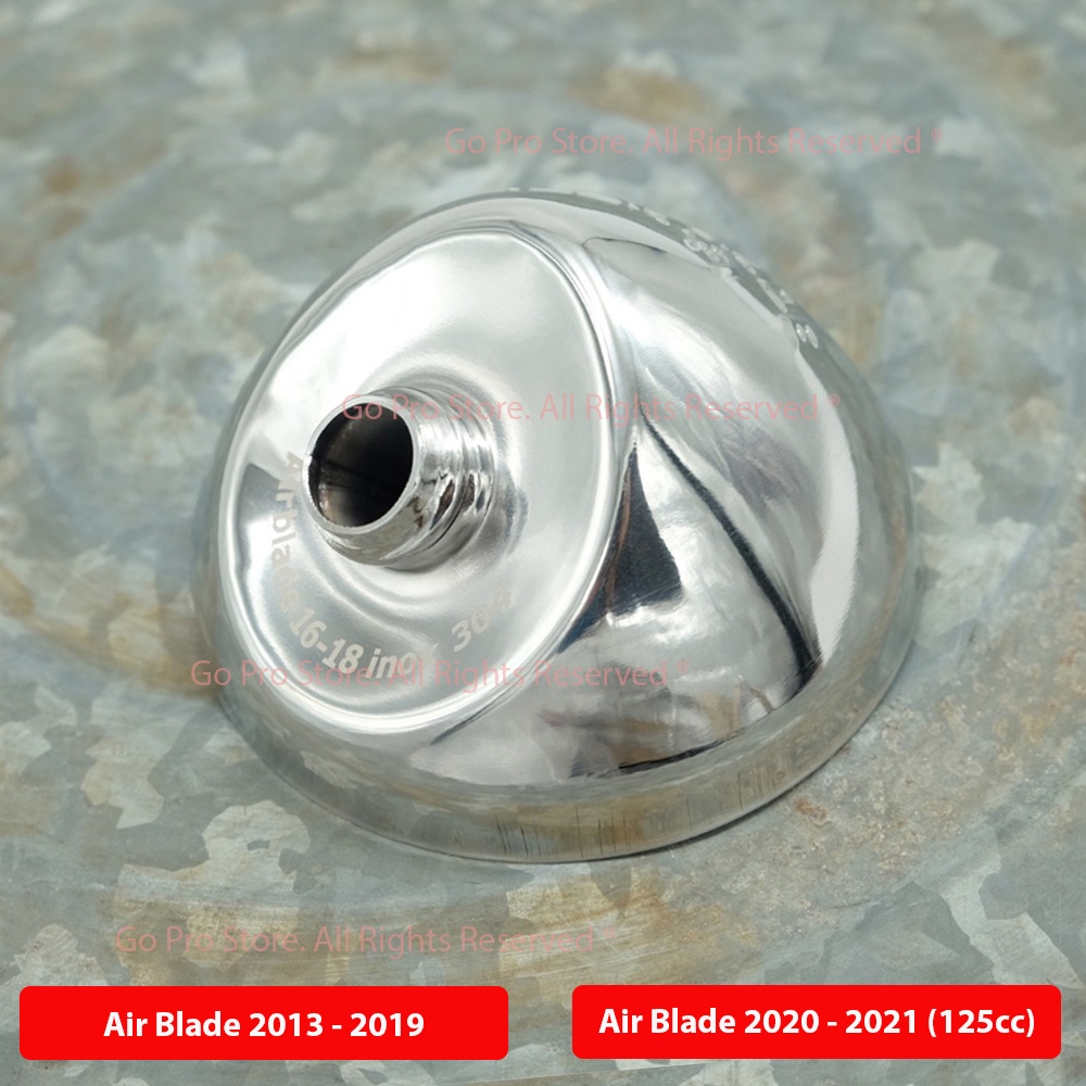 [CHÍNH HÃNG] Chụp Đích Pô AIR BLADE Inox 304