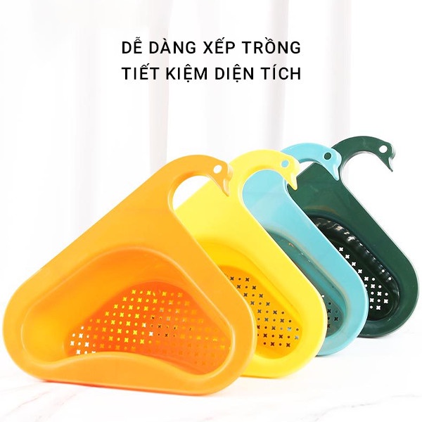 Khay Lọc Rác Để Bồn Rửa Bát Làm Bằng Chất Liệu Nhựa PP Thân Thiện Với Môi Trường Chịu Lực Chịu Nhiệt Tốt