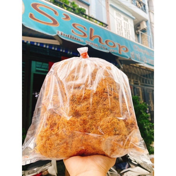 Cơm cháy gạo lức siêu chà bông 500g hỗ trợ giảm cân