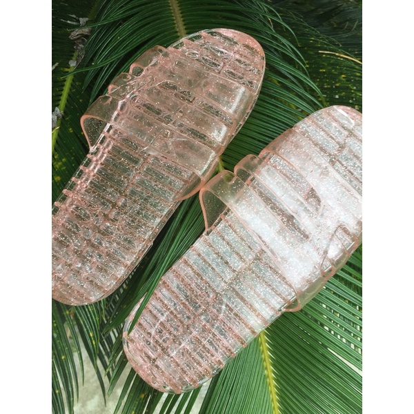 Dép bản lê nữ quai ngang kim tuyến,thông thoáng,thoát nước nhanh HP336