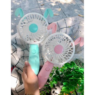 Quạt tai thỏ mini để bàn