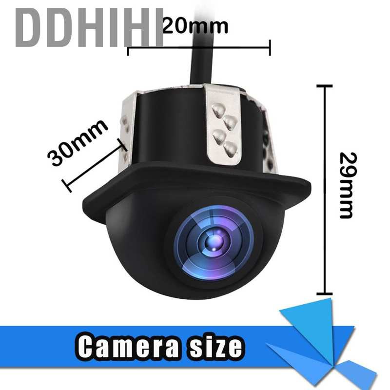 Camera Lùi Xe Tầm Nhìn Ban Đêm Ddhi Hd Góc Rộng Chống Thấm Nước Kèm Thước Đo