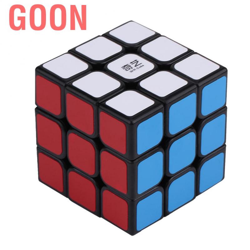 Goon 3x3x3 6 Sides Speed Cube Plastic Educational Toy Puzzle Twist Game for Children Gift